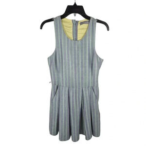 {Hunter Dixon} Fit And Flare Dress with Pleated Skirt ans Pockets